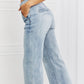 RISEN Full Size Luisa Wide Flare Jeans