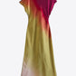Gradient Round Neck Midi Dress