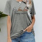 HOPPY EASTER Bunny Graphic Tee Shirt