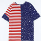 Stars and Stripes V-Neck Tee