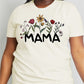 Simply Love Full Size MAMA Flower Graphic Cotton Tee