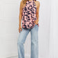 Sew In Love Let It Happen Full Size Floral Halter Top