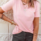 Just For You Cuffed Sleeve T-Shirt
