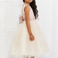 Kid's Dream Little Miss Classy Tutu Dress in Light Apricot