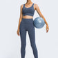 High Rise Ankle Length Yoga Leggings