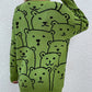 Bear Print Sweater Dress