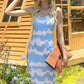 Tie-Dye Spaghetti Strap Dress