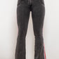 Side Stripe Bootcut Jeans