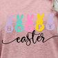 HAPPY EASTER Graphic Round Neck T-Shirt