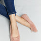 Forever Link Bow Detail Sherpa Flats