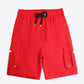 Drawstring Waist Cargo Shorts