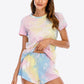 Tie-Dye T-Shirt and Shorts Lounge Set