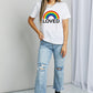 Simply Love LOVED Graphic Cotton T-Shirt