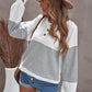 Color Block Quarter-Snap Sweatshirt