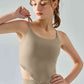 Scoop Neck Sleeveless Sports Tank Top