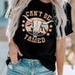 CAN'T BE TAMED Graphic Short Sleeve Tee