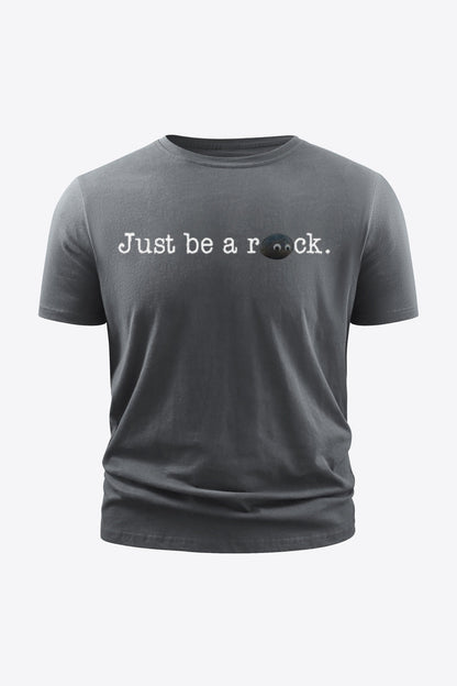 Slogan Graphic Short Sleeve Tee