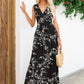 Surplice Neck Sleeveless Maxi Dress