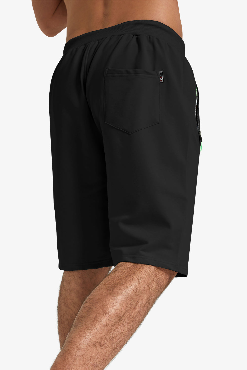 Contrast Drawstring Waist Shorts