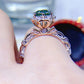 1 Carat Moissanite 925 Sterling Silver Ring