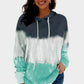Tie Dye Drawstring Hoodie