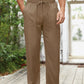 Drawstring Waist Pocket Pants