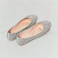 Forever Link Sparkle In Your Step Rhinestone Ballet Flat in Silver