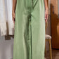 Side Slit Wide Leg Pants