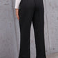 Belted Paperbag Waist Pants