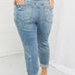 Judy Blue Maika Full Size Paisley Patterned Boyfriend Jeans