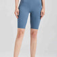 Wide Waistband Sports Shorts