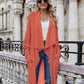 Open Front Pocket Duster Cardigan