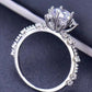 1 Carat Moissanite 6-Prong Ring