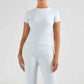 Round Neck Short Sleeve Sports T-Shirt