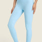 Seamless High-Rise Wide Waistband Yoga Leggings