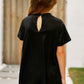 Girls Cutout Short Sleeve T-Shirt