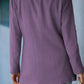 Double-Breasted Padded Shoulder Blazer with Pockets