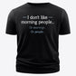 Slogan Graphic Round Neck Short Sleeve Tee