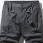 Drawstring Waist Cargo Joggers with Pockets