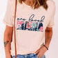ONE LOVED MAMA Floral Graphic Tee
