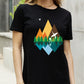 Simply Love Full Size Geometric Graphic Cotton Tee