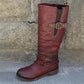 Great Mid-calf Knight Boots - Winter Women Shoes (3U38)(3U107)