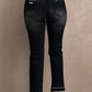 Straight Leg Distressed High Waist Jeans