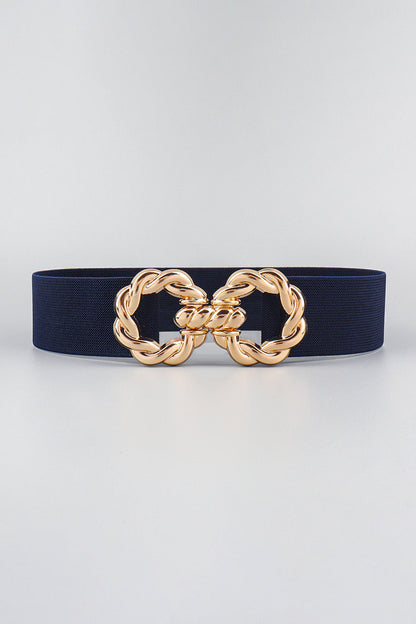 Zinc Alloy Buckle Elastic Belt