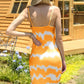 Tie-Dye Spaghetti Strap Dress