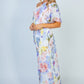 White Birch Garden Diva Floral One-Shoulder Maxi Dress