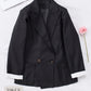 Double-Breasted Blazer with Pockets