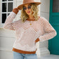 Chevron Two-Tone Fuzzy Sweater