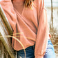 Dropped Shoulder Sweatshirt with Kangaroo Pocket