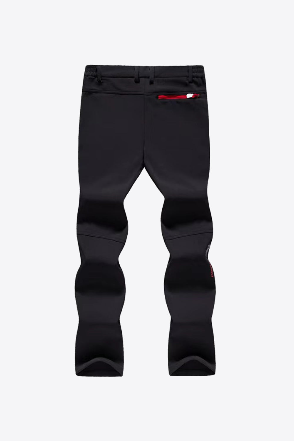 Full Size Contrast Zip Long Pants